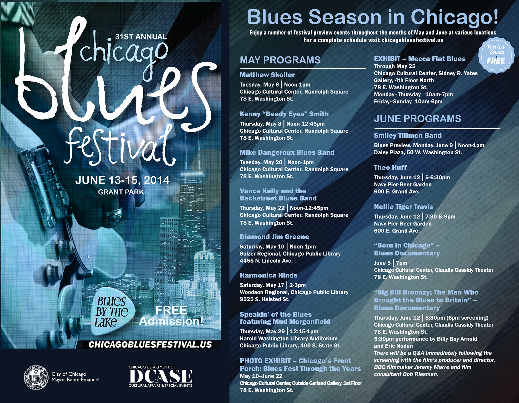 Chicago Blues Festival — RNRA Chicago
