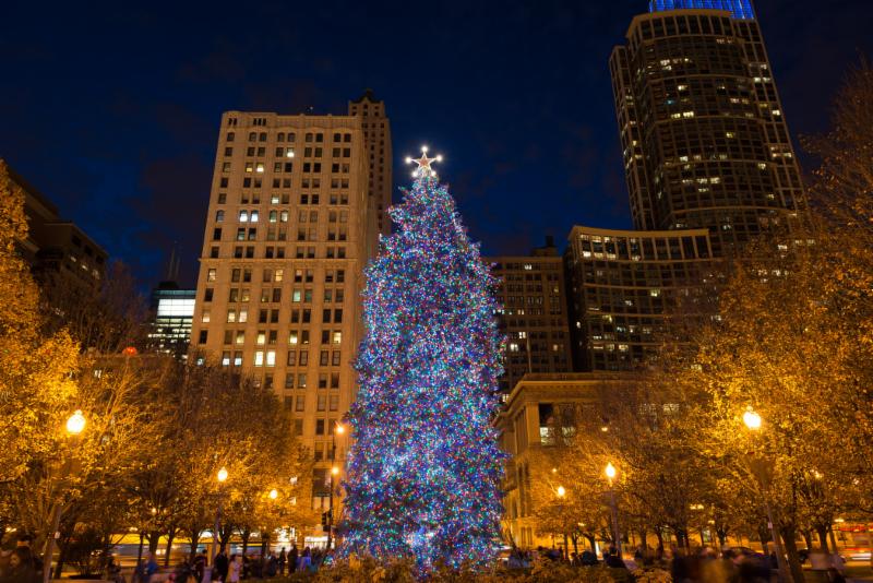 Celebrate The Holiday Season At Millennium Park With Holiday Traditions Including The Annual Christmas Tree Lighting And Ice Skating Rnra Chicago