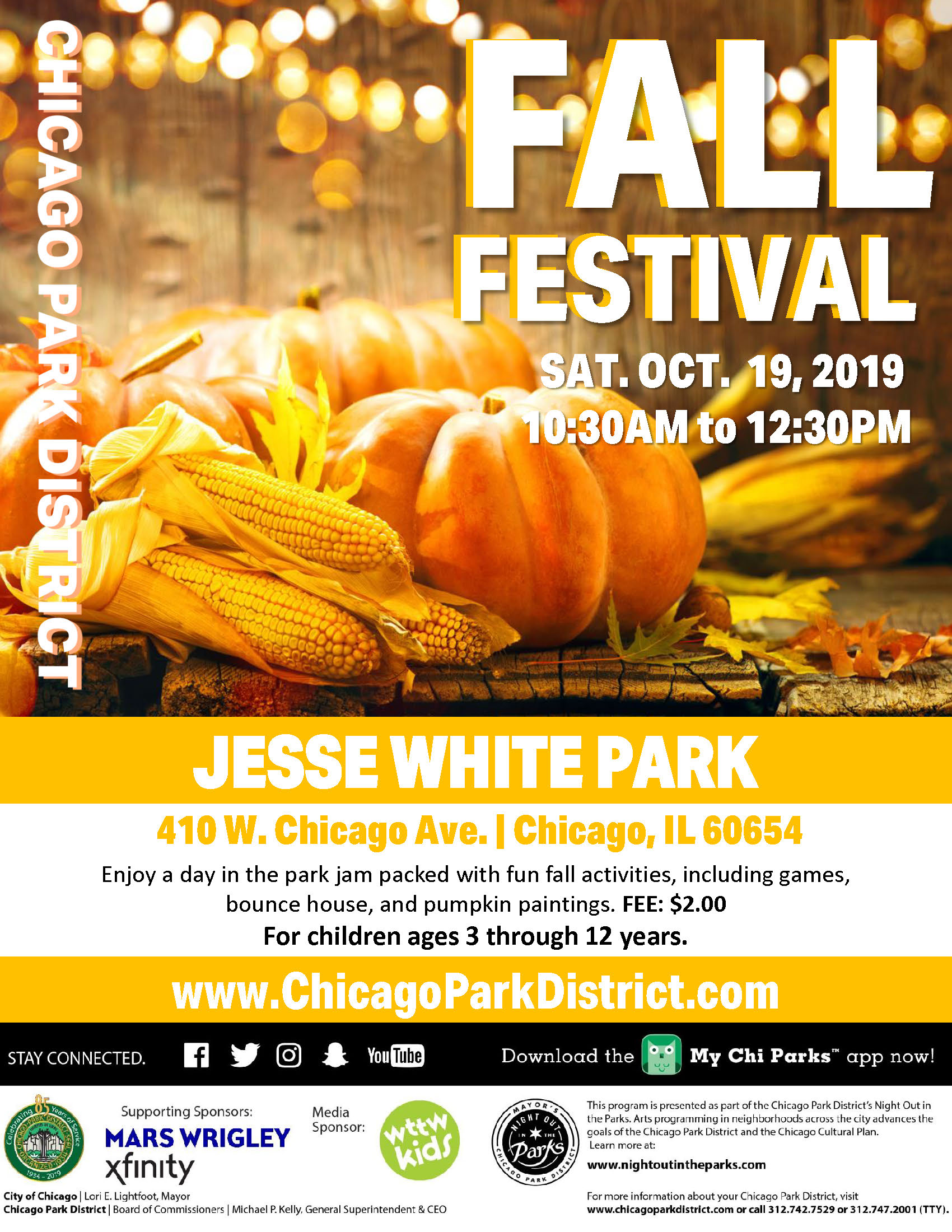 Chicago Park District Fall Festival at Jesse White Park — RNRA Chicago