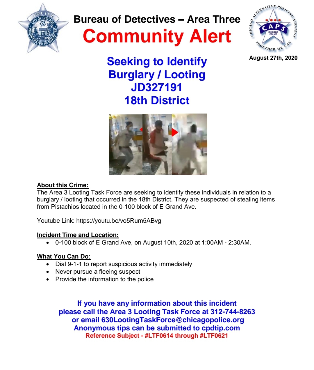 CPD Community Alerts — RNRA Chicago