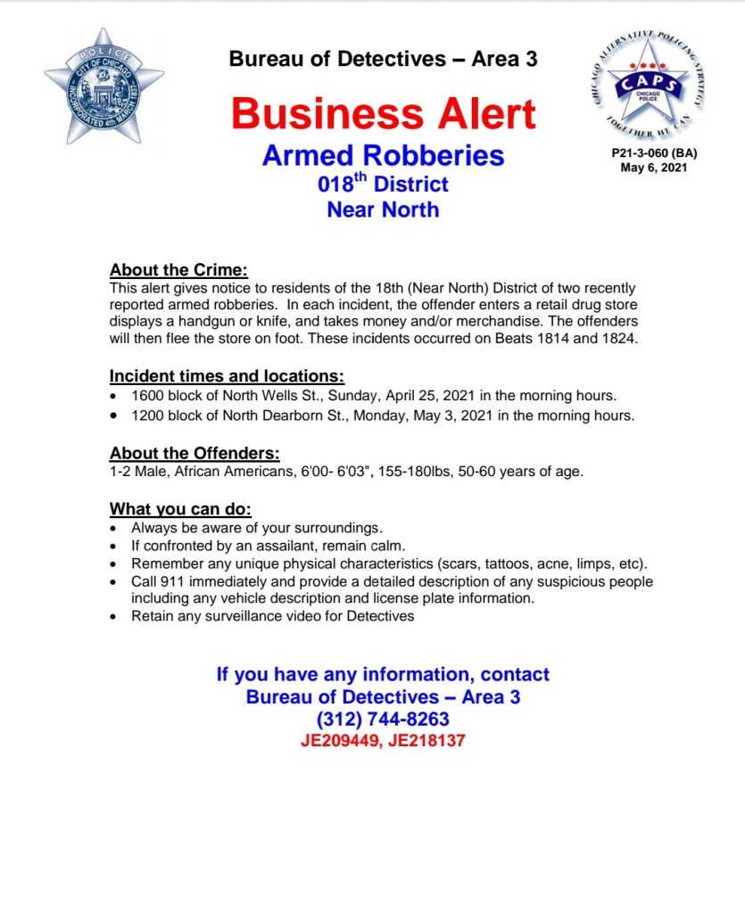 CPD Community Alerts — RNRA Chicago