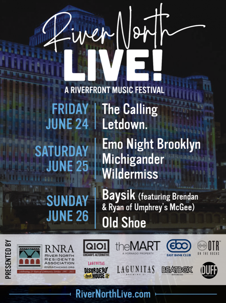 River North Live! A Riverfront Music Festival Purchase your tickets