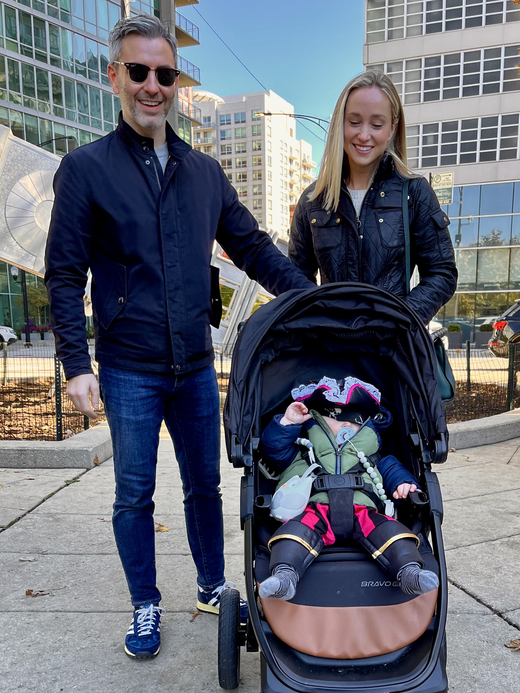 Baby Pirate with Mom and Dad