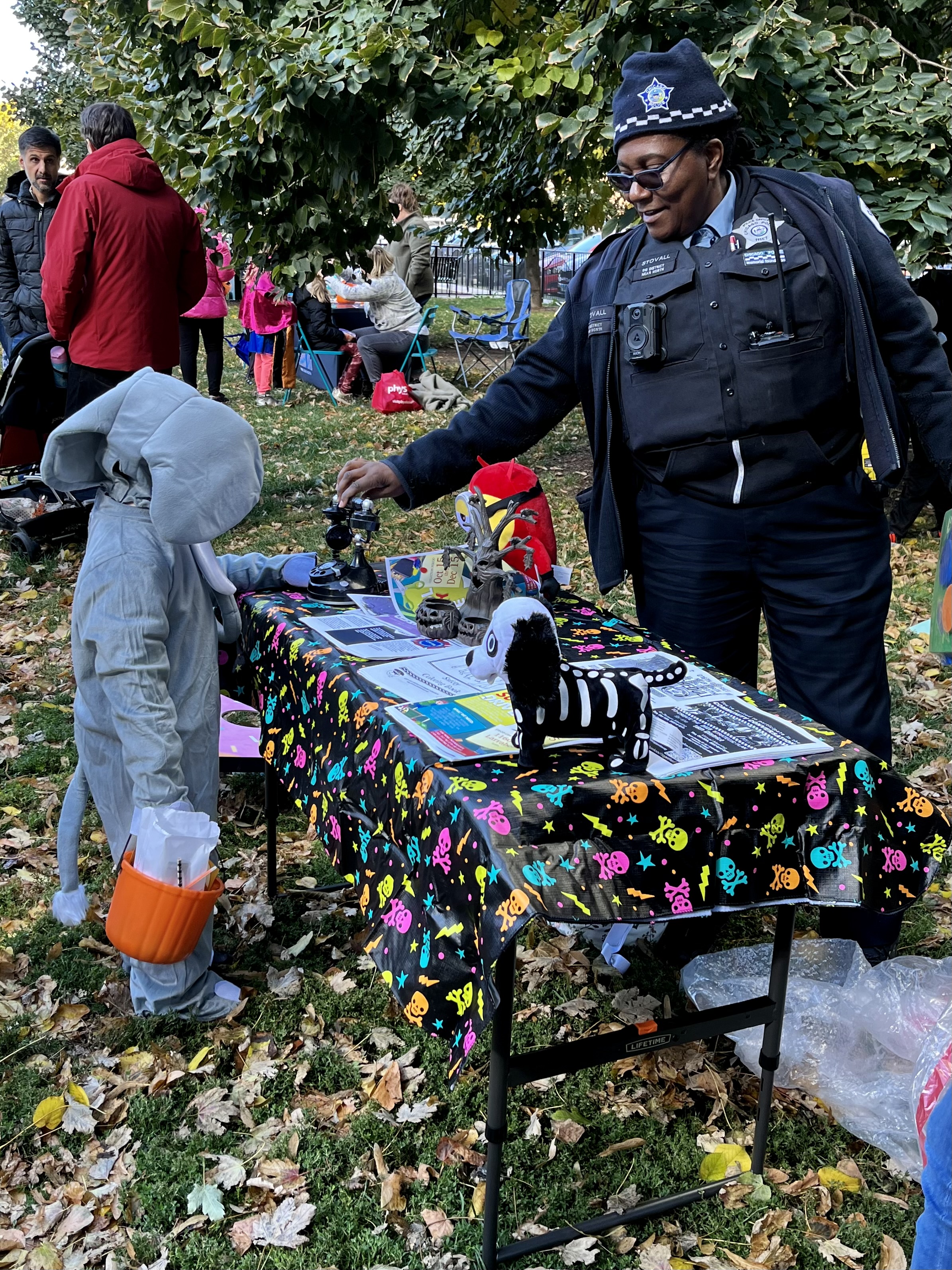 Elephant with Sgt. Stovall