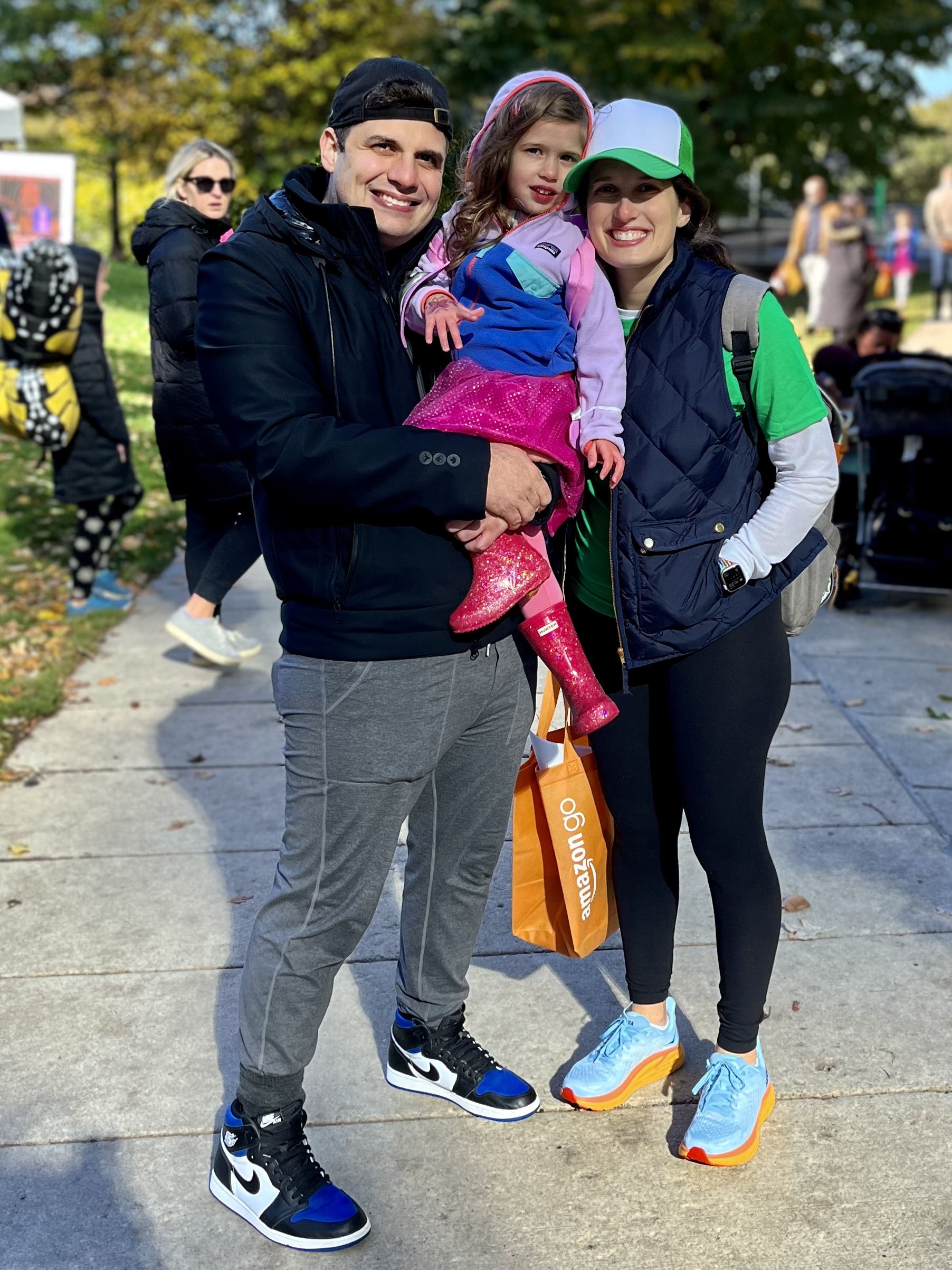 Little Girl with Mom & Dad