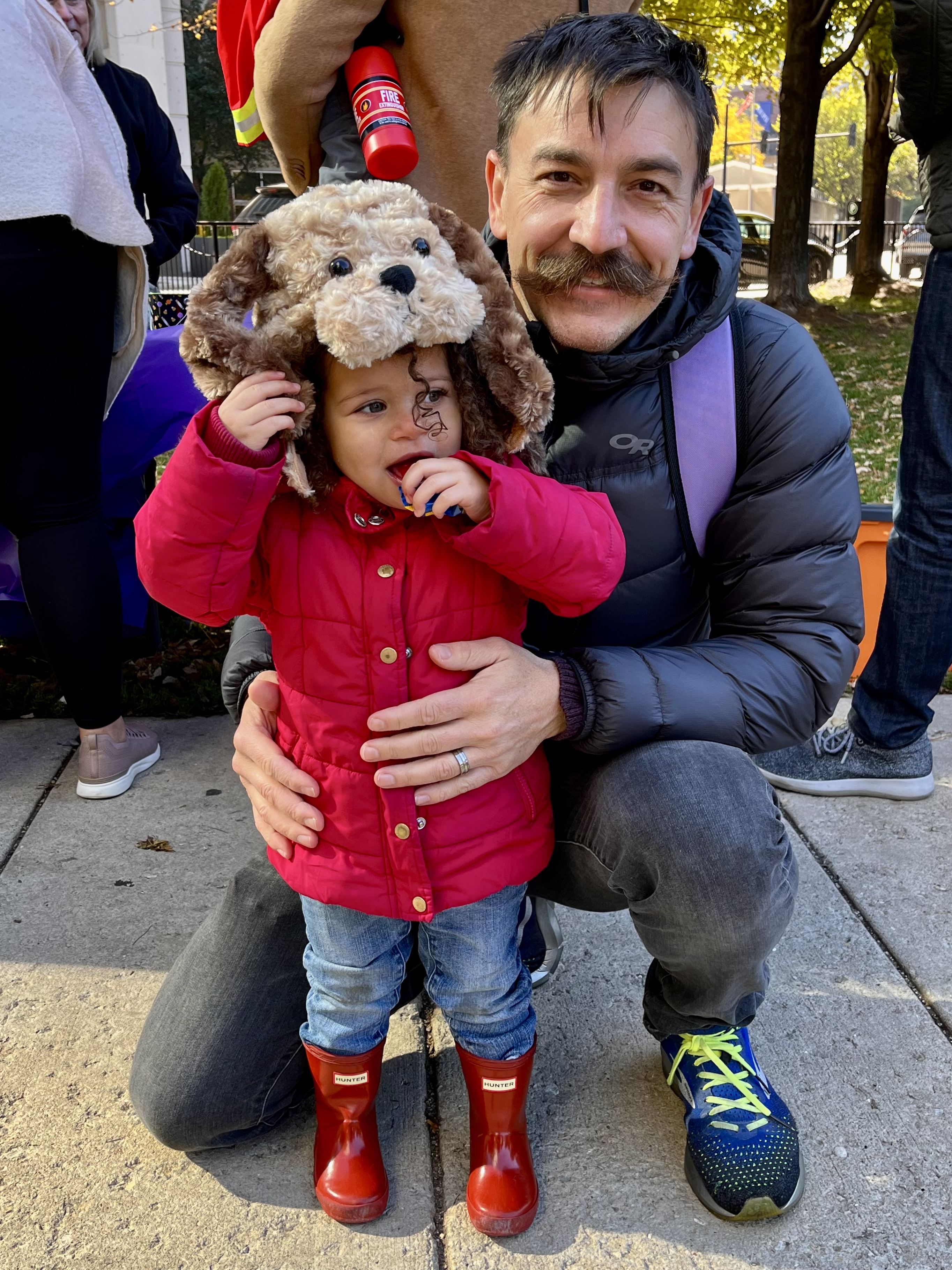 Puppy with Dad