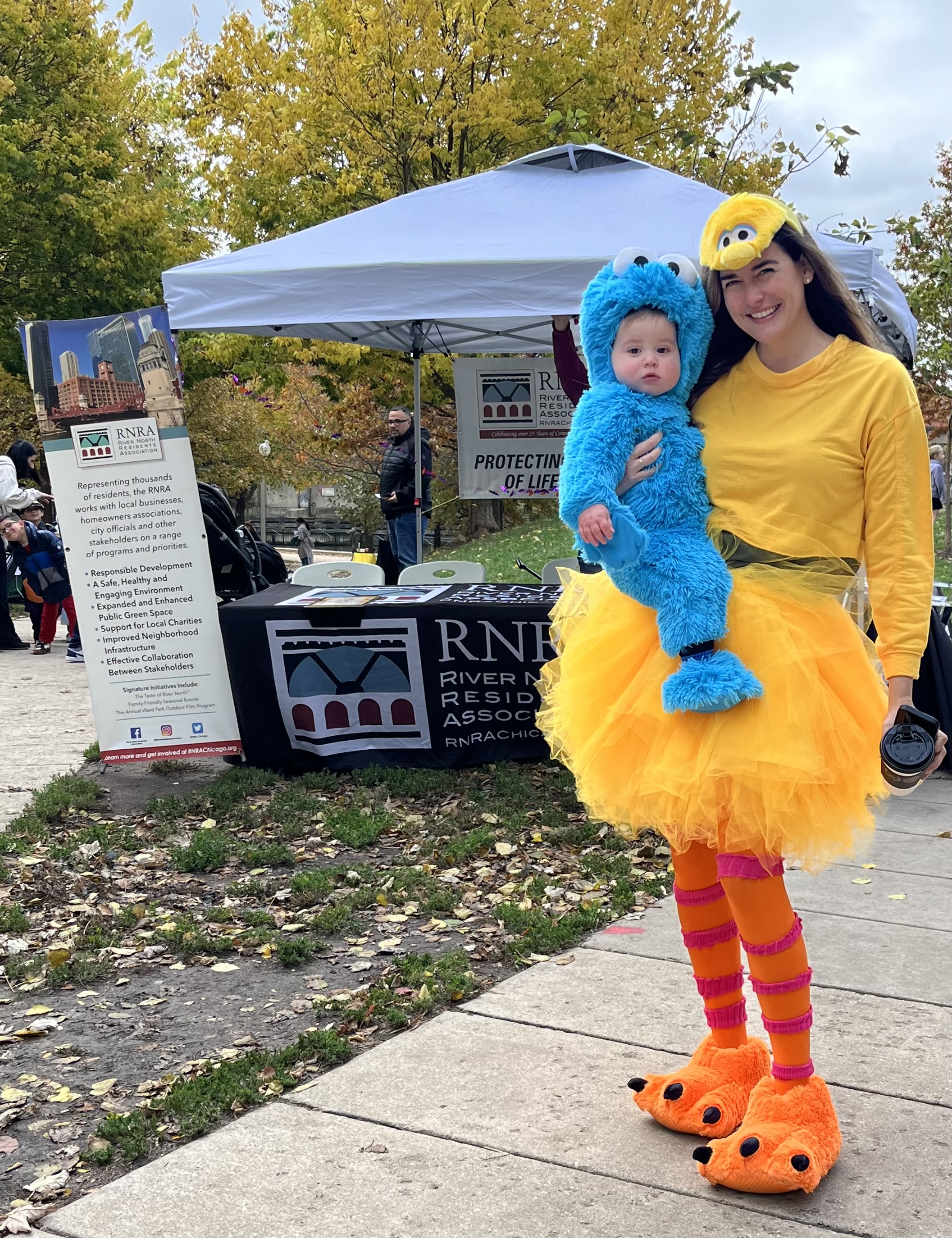 Cookie Monster & Mom