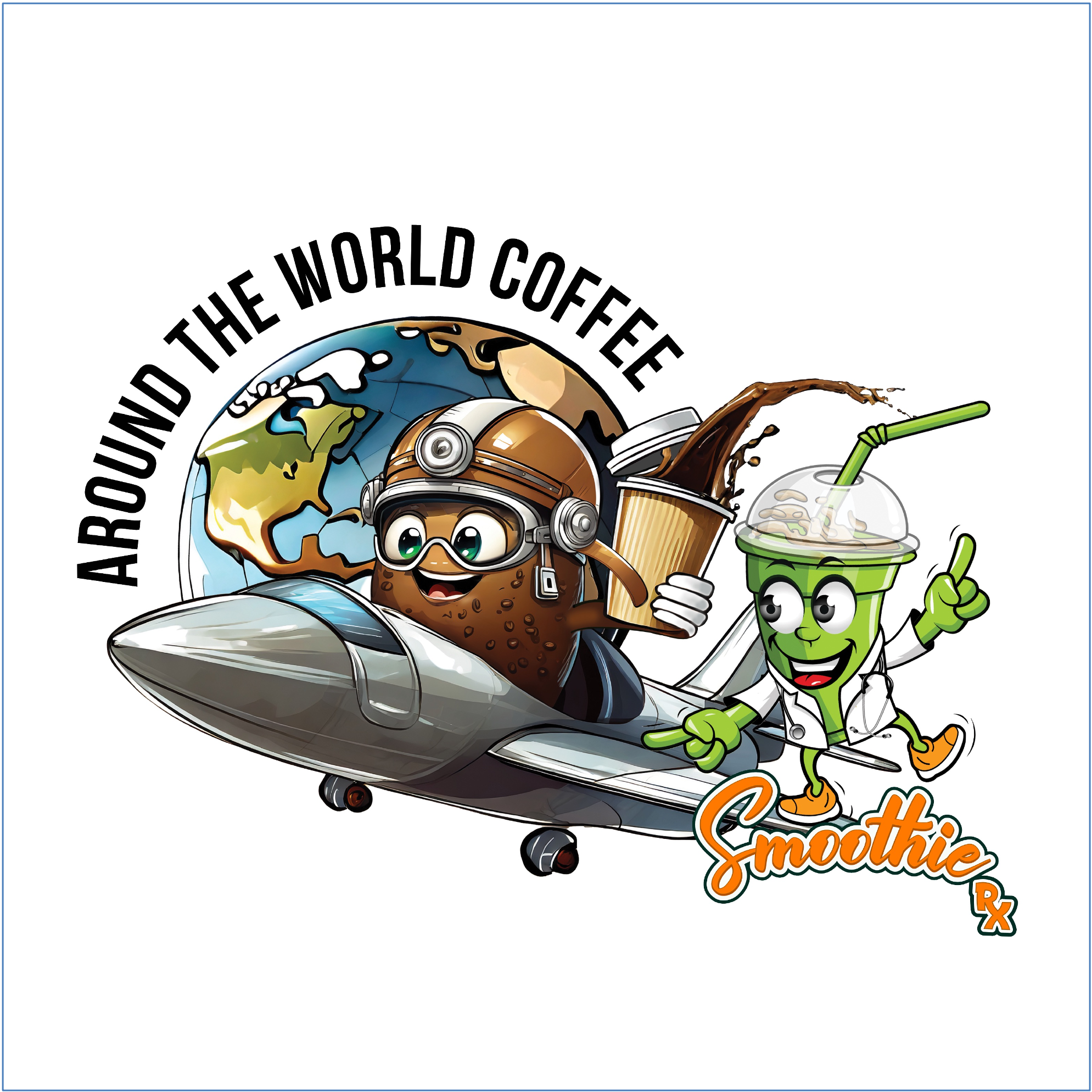 Smoothie RX/Around The  World Coffee