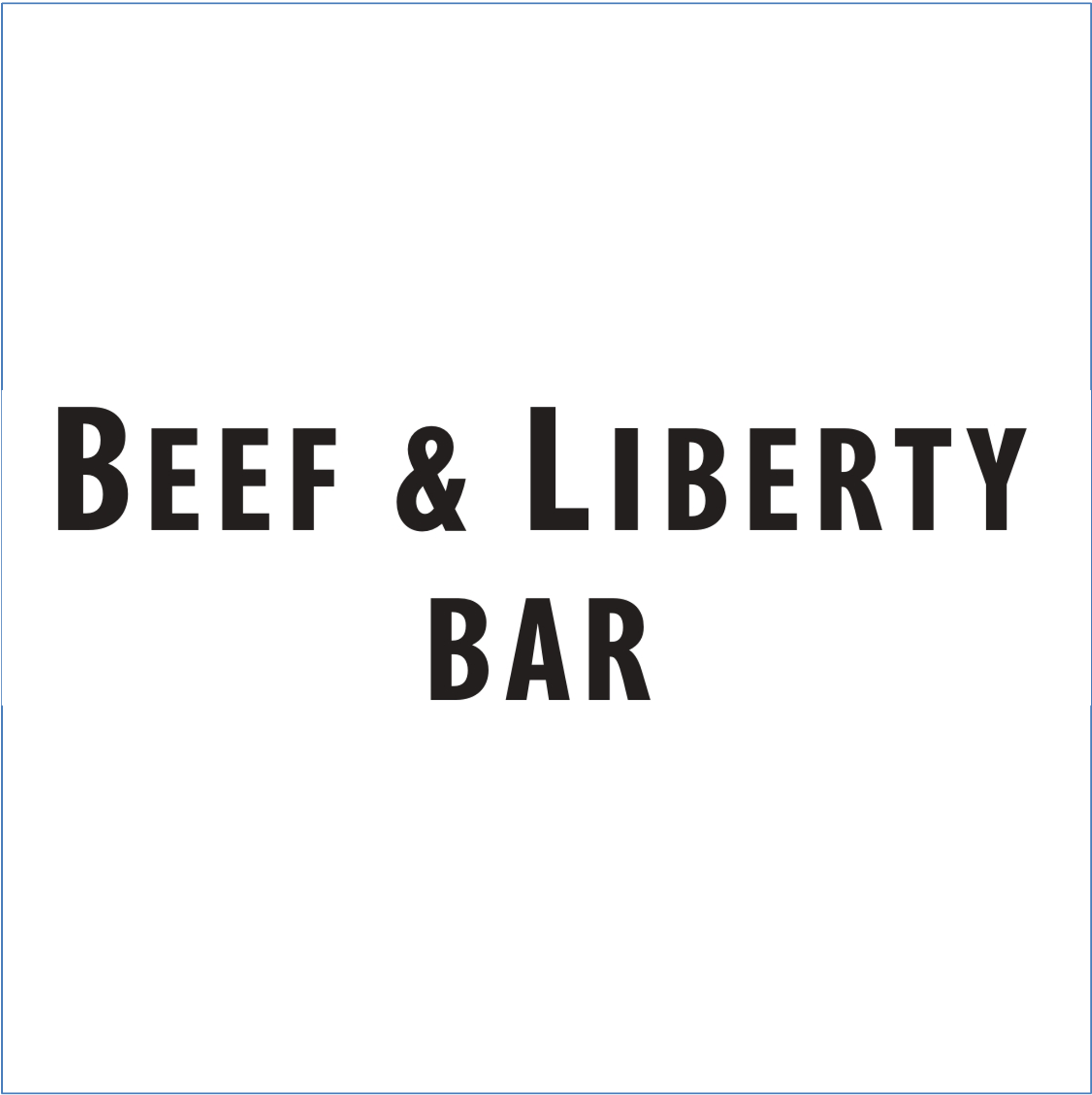 Beef & Liberty Bar